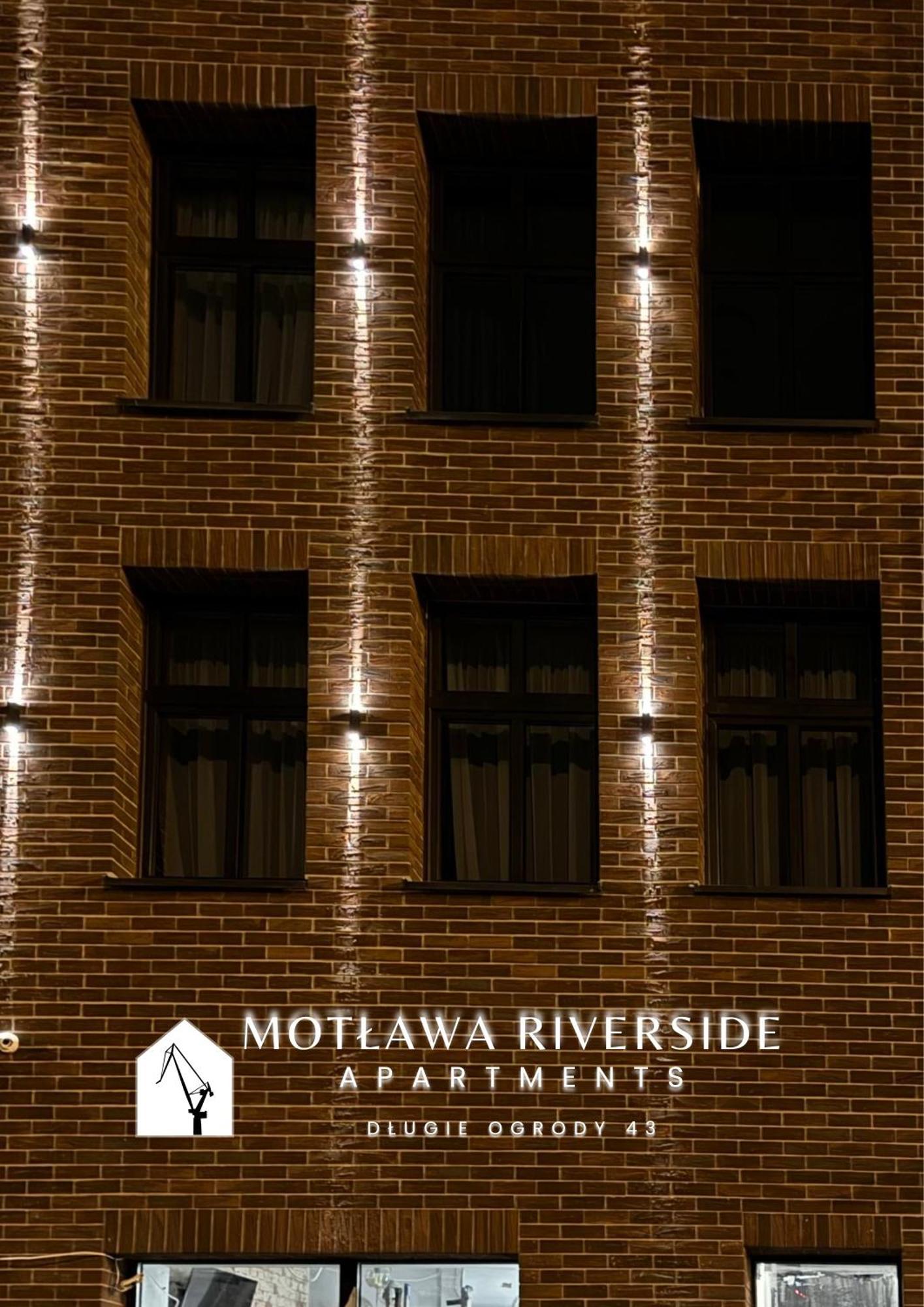 Motlawa Riverside Apartments - Boutique Stay In Gdańsk Eksteriør billede